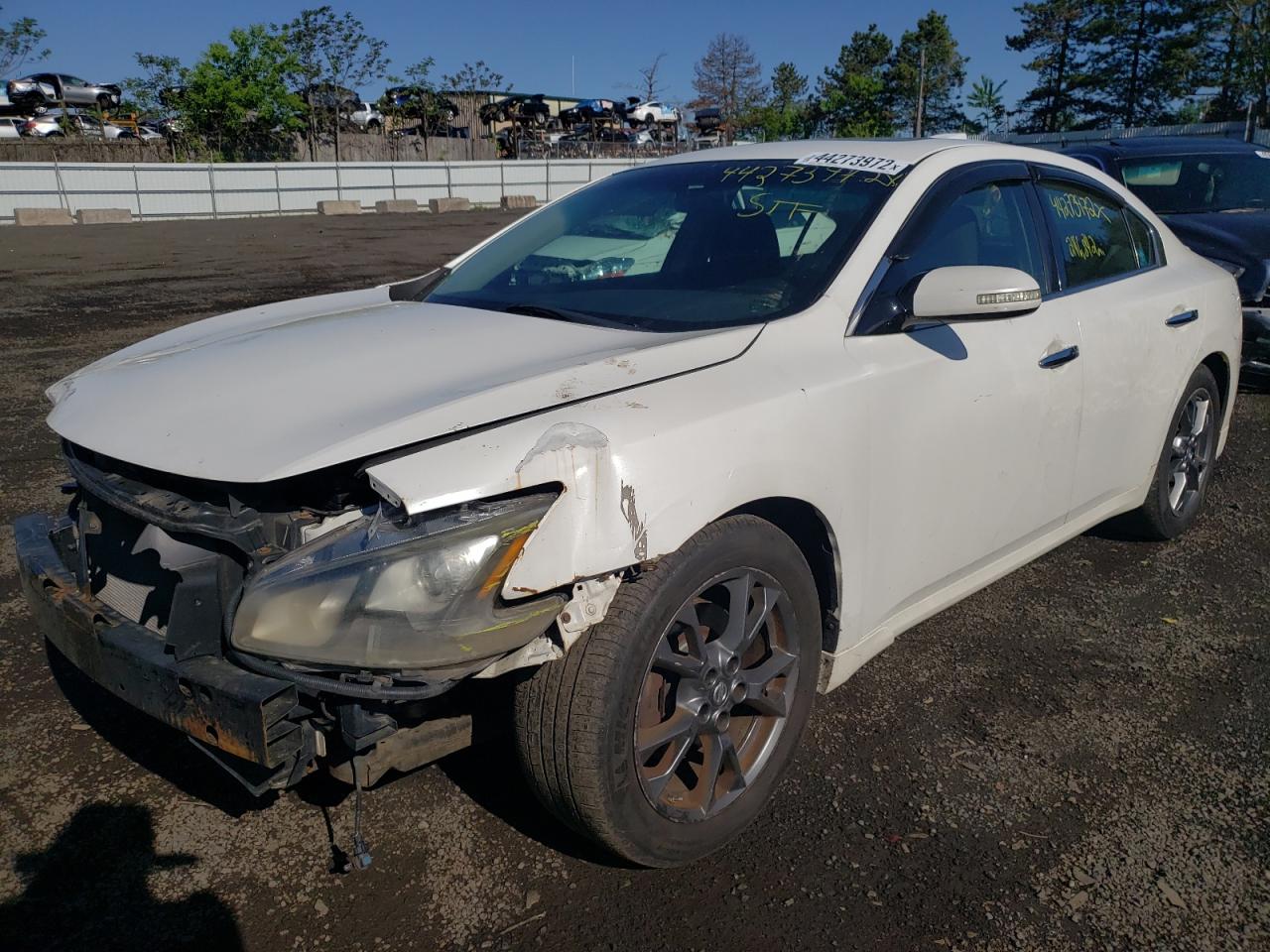 Photo 2 from auction – 2012 NISSAN MAXIMA S with VIN 1N4AA5AP3CC822021