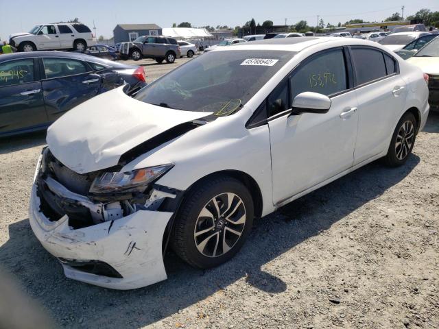 Photo 2 from auction – 2015 HONDA CIVIC EX with VIN 19XFB2F80FE241344