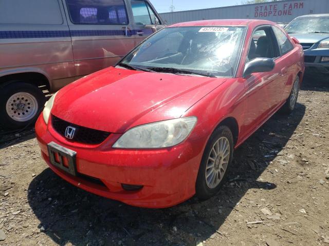 Photo 5 from auction – 2005 HONDA CIVIC LX with VIN 1HGEM22565L079132