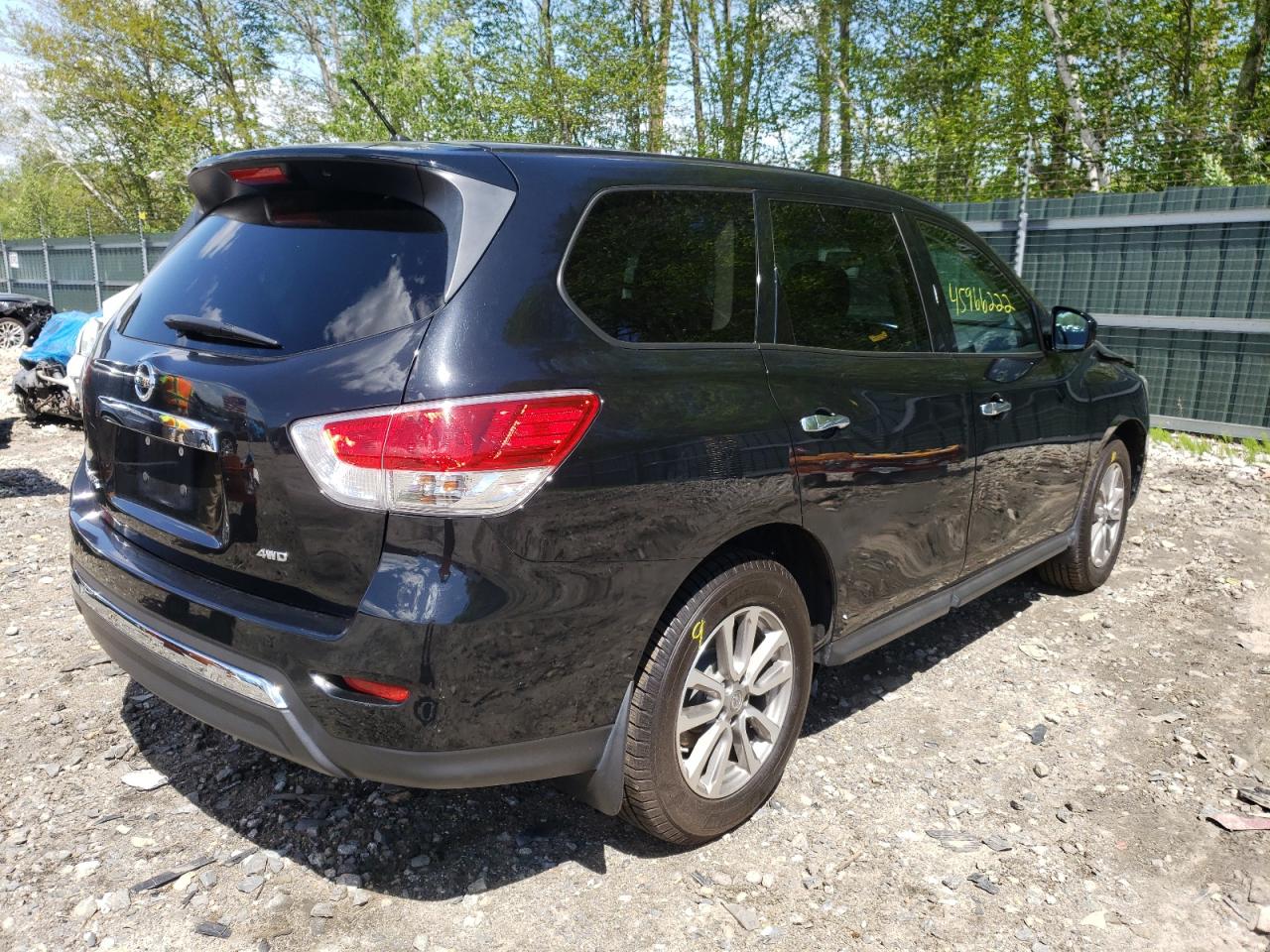 Photo 4 from auction – 2015 NISSAN PATHFINDER with VIN 5N1AR2MM0FC635595