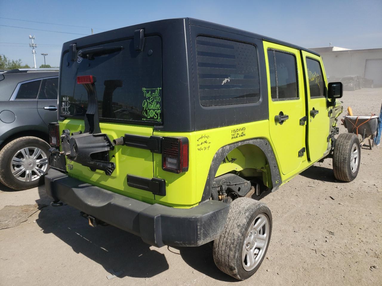 Photo 16 from auction – 2016 JEEP WRANGLER U with VIN 1C4BJWDG3GL334600