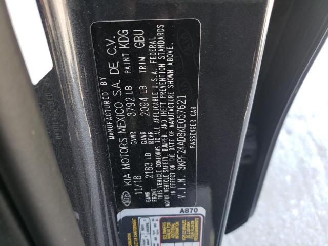 Photo 10 from auction – 2019 KIA FORTE FE with VIN 3KPF24AD8KE057621