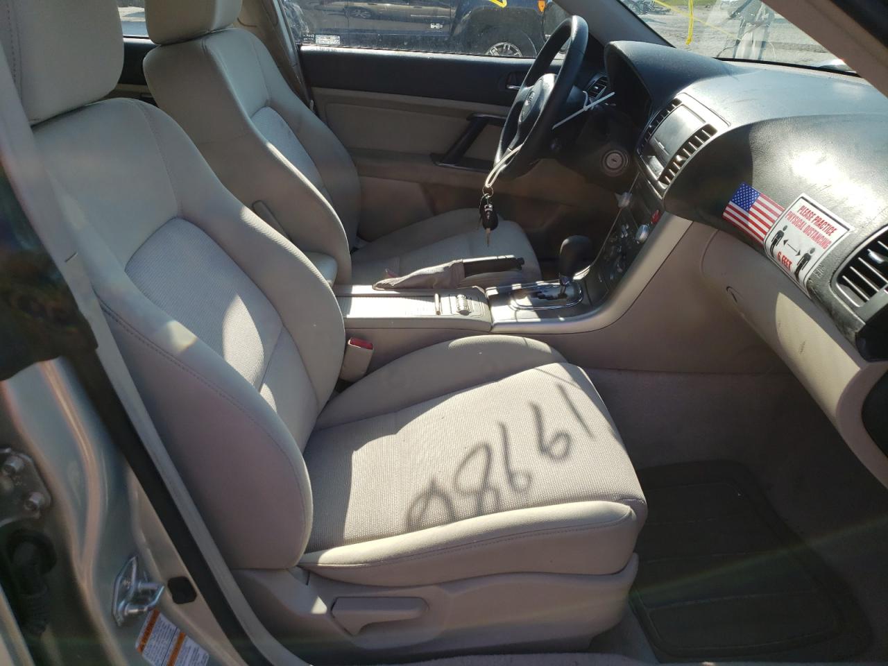 Photo 5 from auction – 2007 SUBARU LEGACY OUT with VIN 4S4BP61C277312978