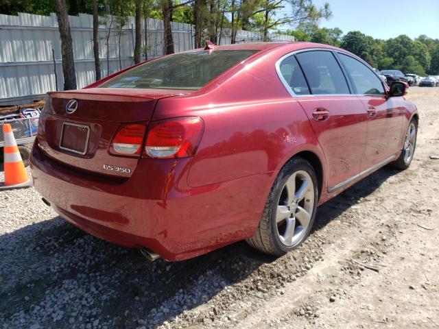Photo 4 from auction – 2008 LEXUS GS 350 with VIN JTHBE96S680041444
