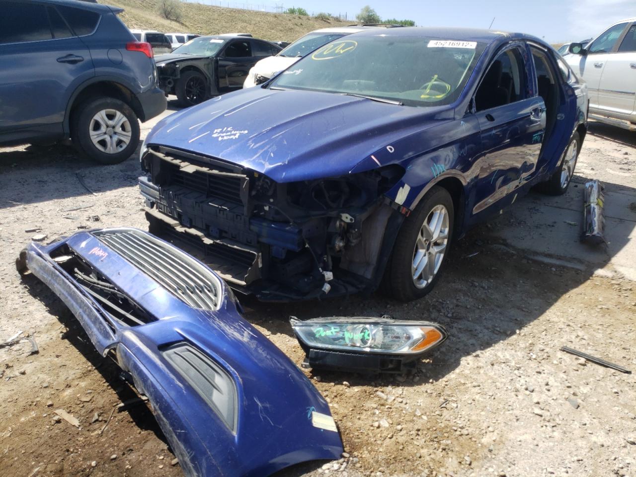 Photo 2 from auction – 2013 FORD FUSION SE with VIN 3FA6P0H76DR283233