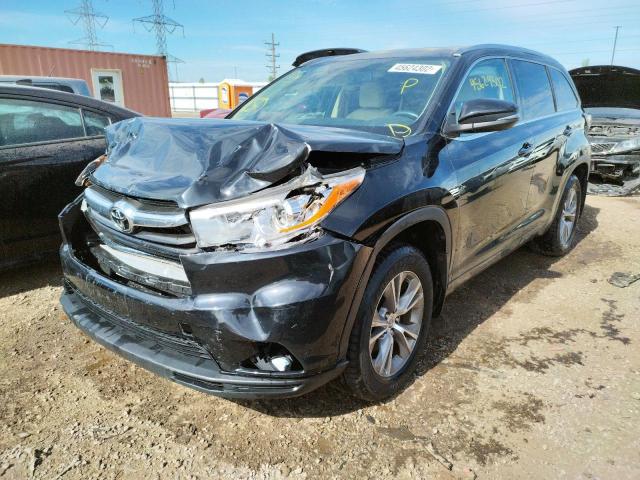 Photo 2 from auction – 2015 TOYOTA HIGHLANDER with VIN 5TDJKRFH0FS121715