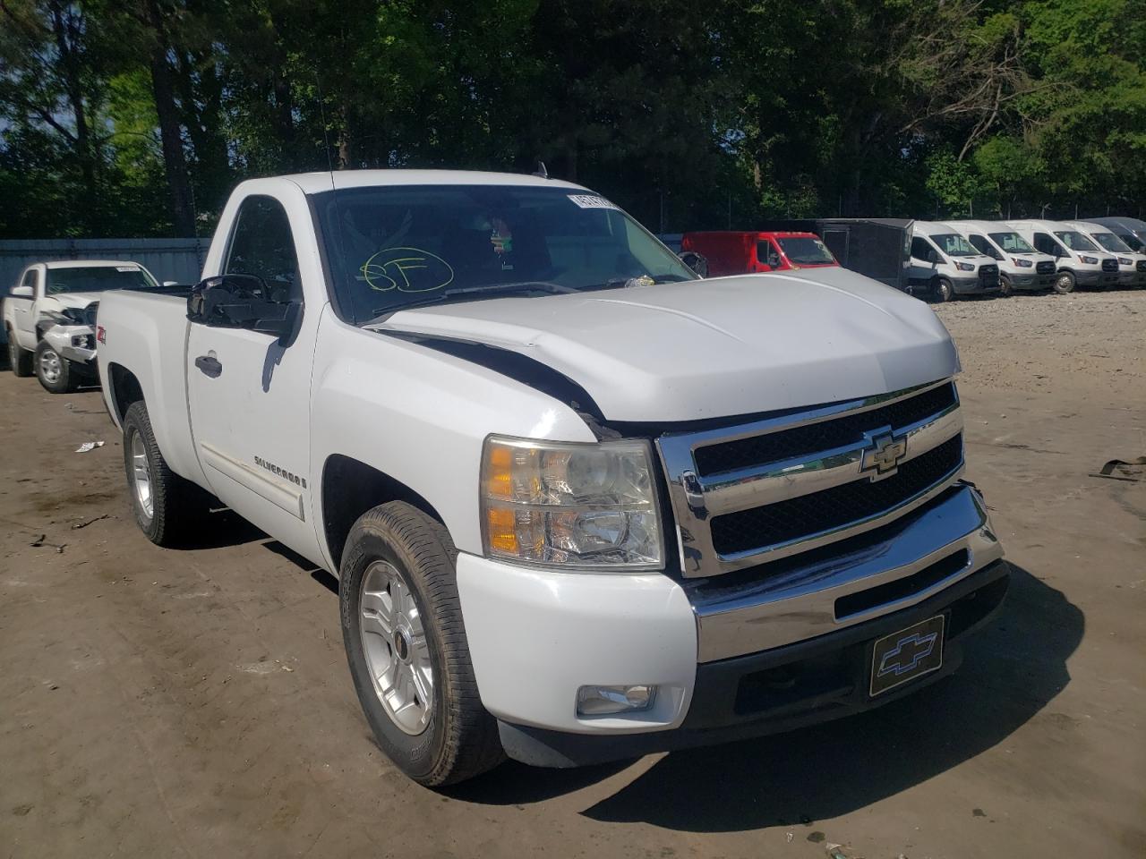 CHEVROLET SILVERADO 2009 with VIN 1GCEK24029Z144552 - Photo from auction