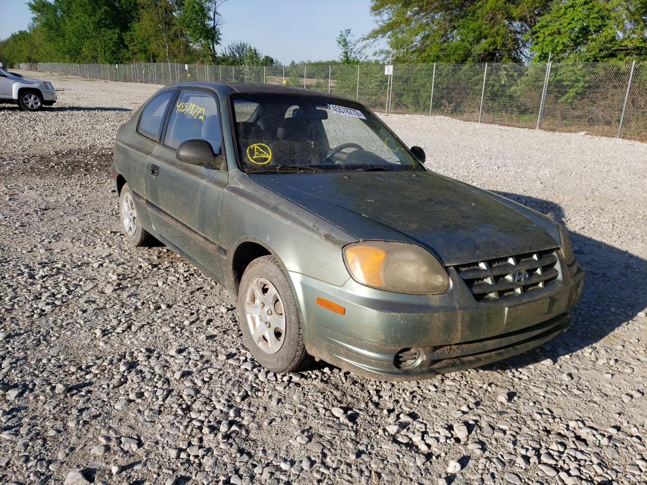 Photo 10 from auction – 2003 HYUNDAI ACCENT L with VIN KMHCF35C53U246647
