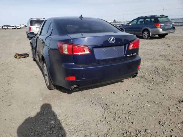 Photo 3 from auction – 2012 LEXUS IS 250 with VIN JTHCF5C29C5055641