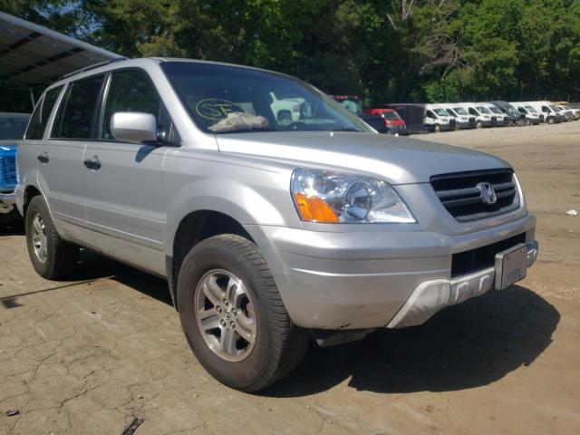 HONDA PILOT EX 2005 with VIN 5FNYF18465B009924 - Photo from auction