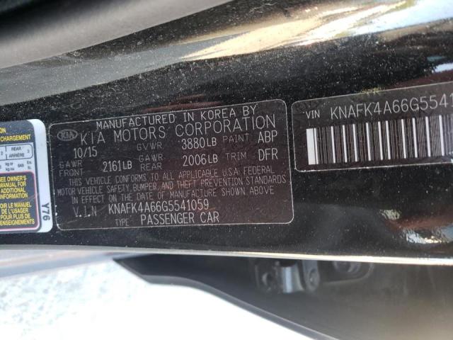 Photo 10 from auction – 2016 KIA FORTE LX with VIN KNAFK4A66G5541059