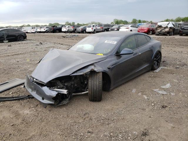 Photo 2 from auction – 2021 TESLA MODEL S with VIN 5YJSA1E64MF430744