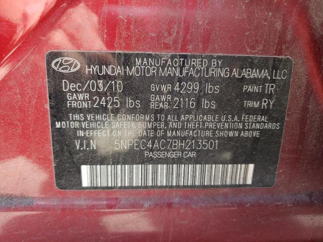 Foto 10 de la subasta – 2011 HYUNDAI SONATA SE con VIN 5NPEC4AC7BH213501