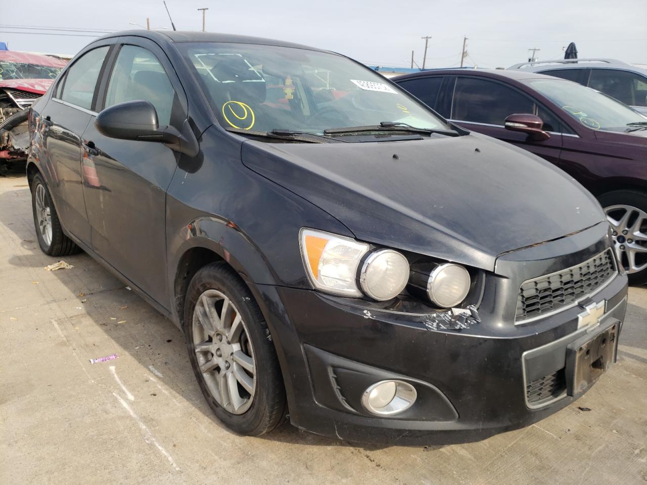 CHEVROLET SONIC LT 2013 with VIN 1G1JC5SG4D4177399 - Photo from auction