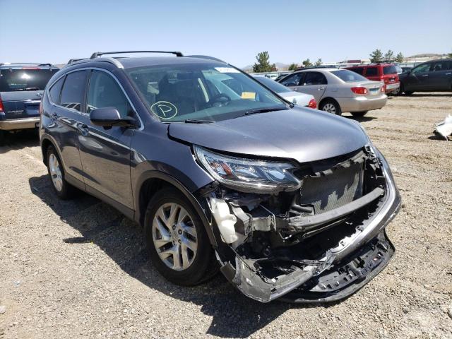 HONDA CR-V EX 2015 with VIN 5J6RM4H52FL002966 - Photo from auction