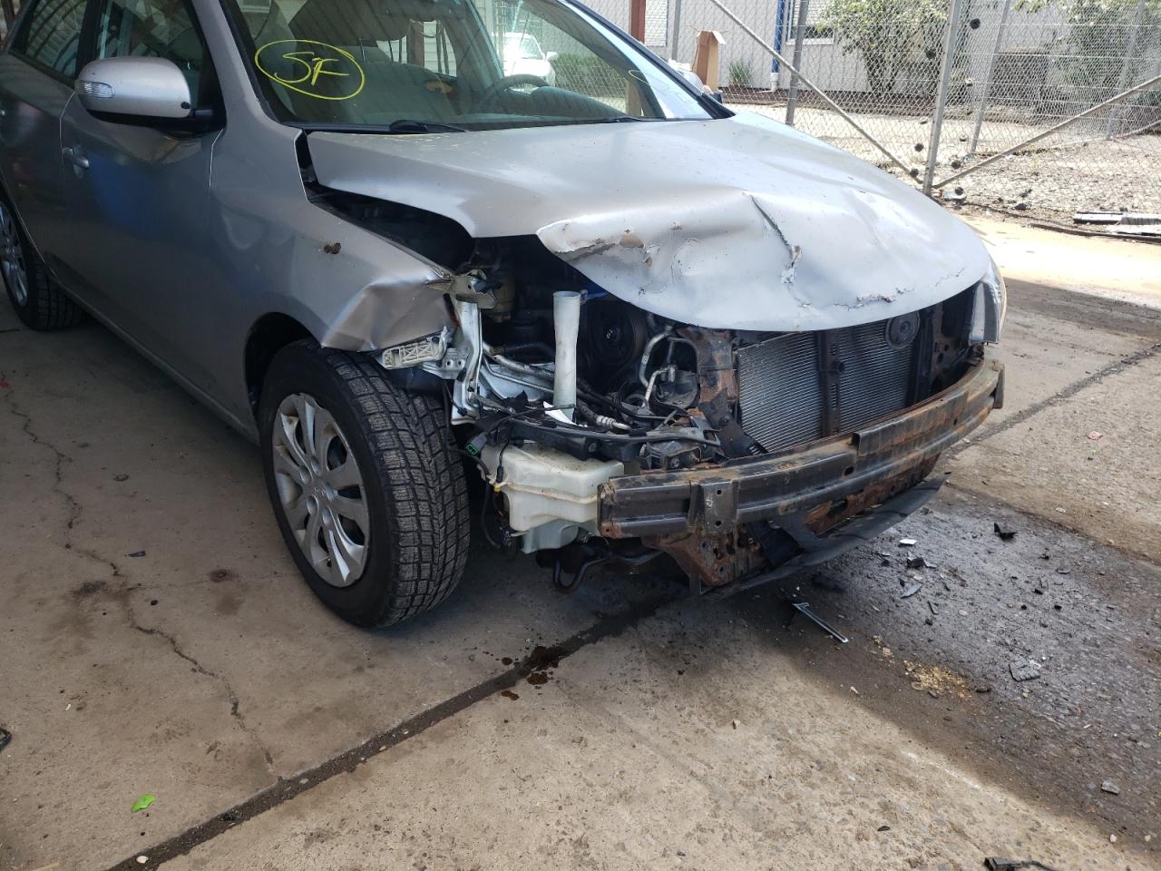 Photo 9 from auction – 2010 KIA FORTE EX with VIN KNAFU4A25A5189848