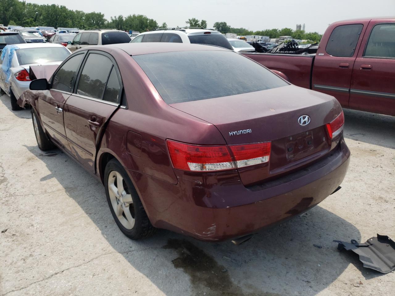 Photo 3 from auction – 2007 HYUNDAI SONATA SE with VIN 5NPEU46F67H224657