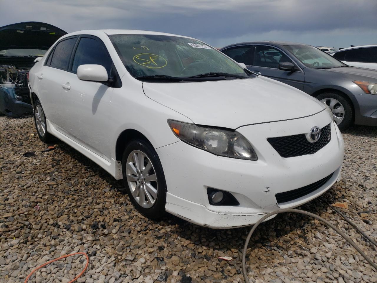TOYOTA COROLLA BA 2010 with VIN 2T1BU4EE8AC434313 - Photo from auction