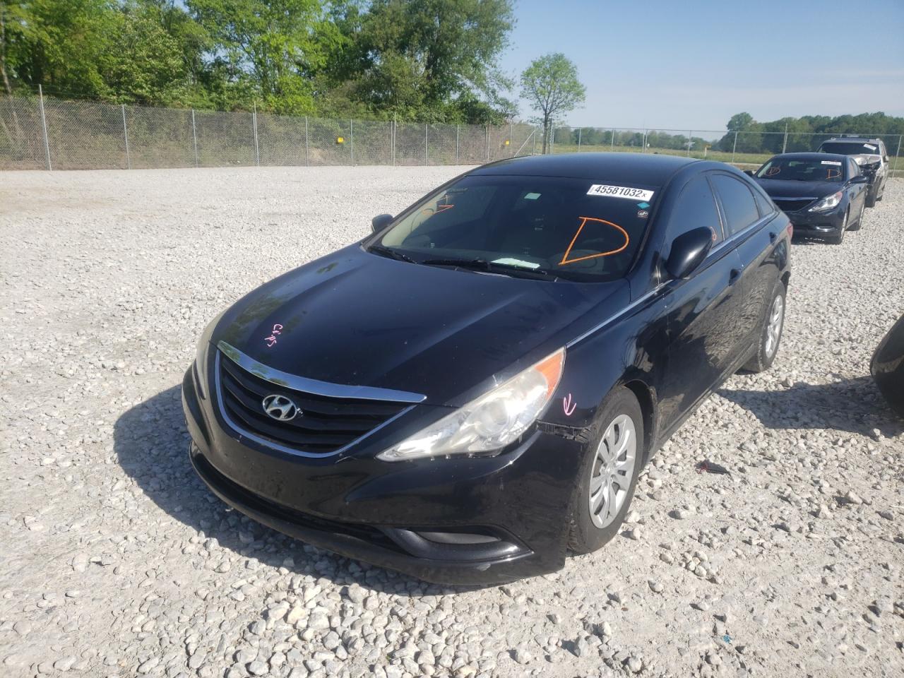 Photo 2 from auction – 2011 HYUNDAI SONATA GLS with VIN 5NPEB4AC4BH003571