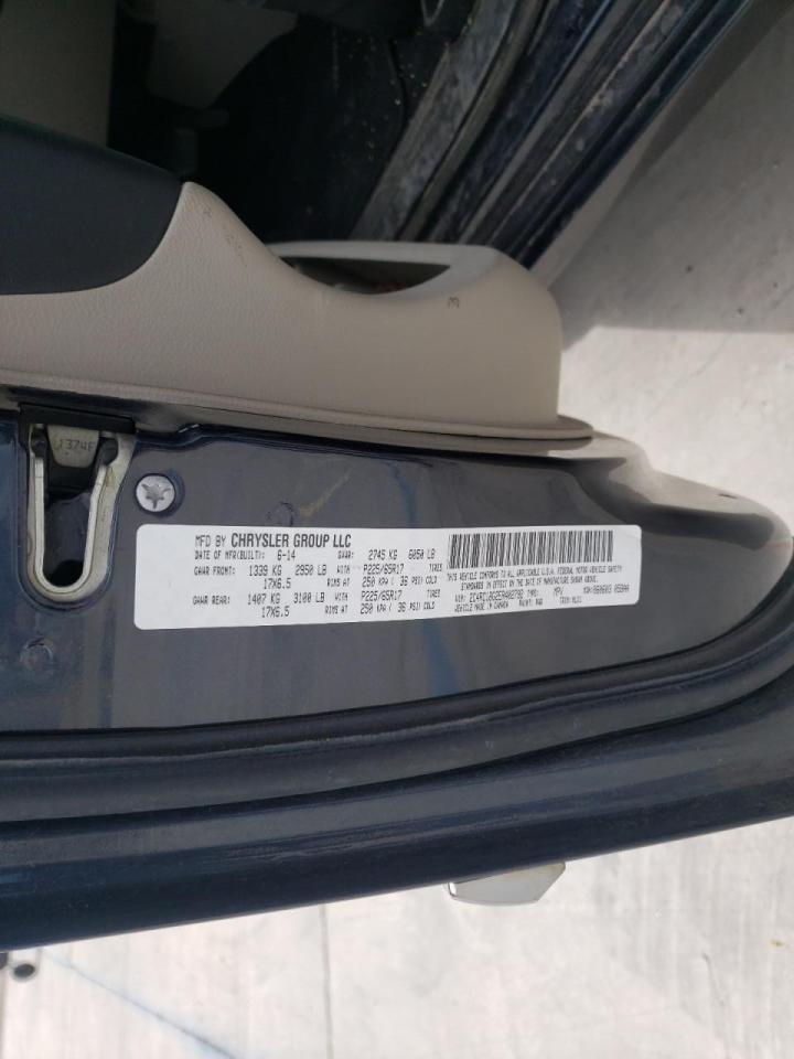 Photo 10 from auction – 2014 CHRYSLER TOWN & COU with VIN 2C4RC1BG2ER402792