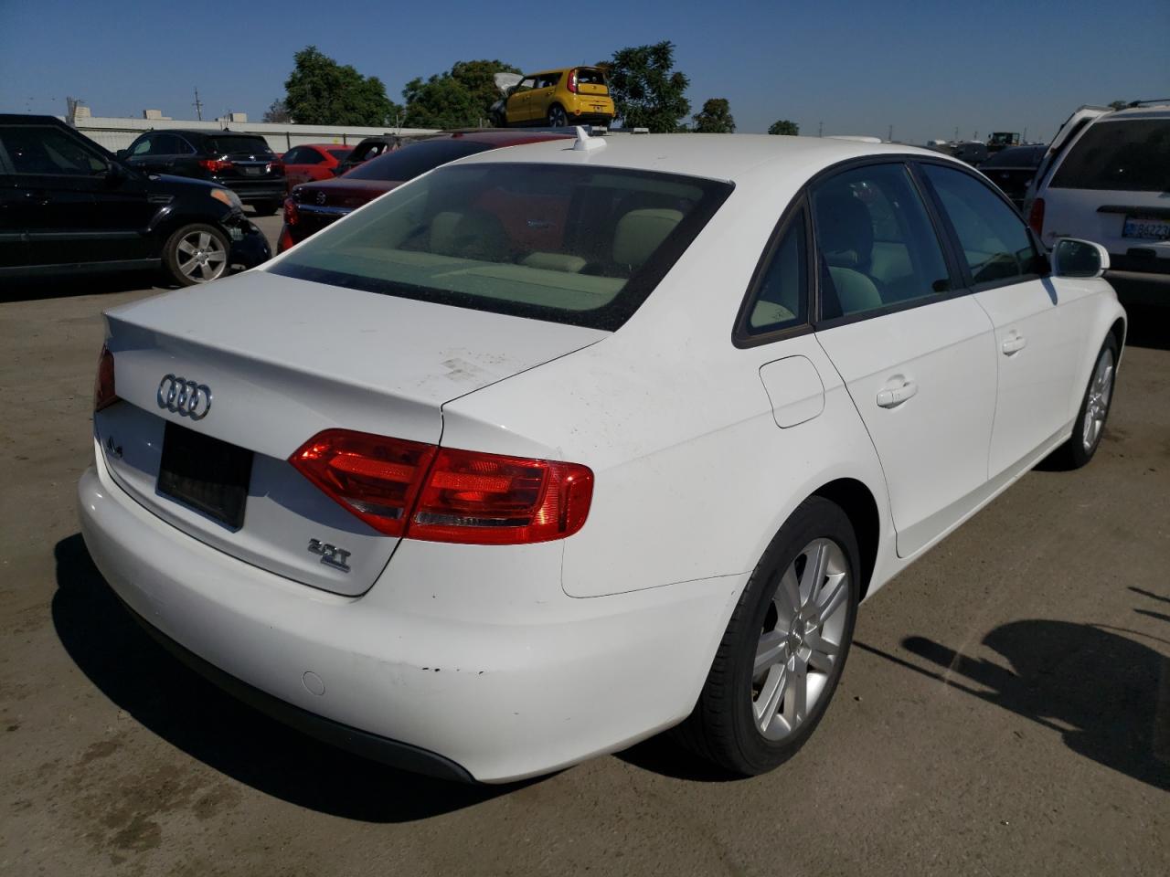 Photo 4 from auction – 2011 AUDI A4 PREMIUM with VIN WAUBFAFL9BN028574