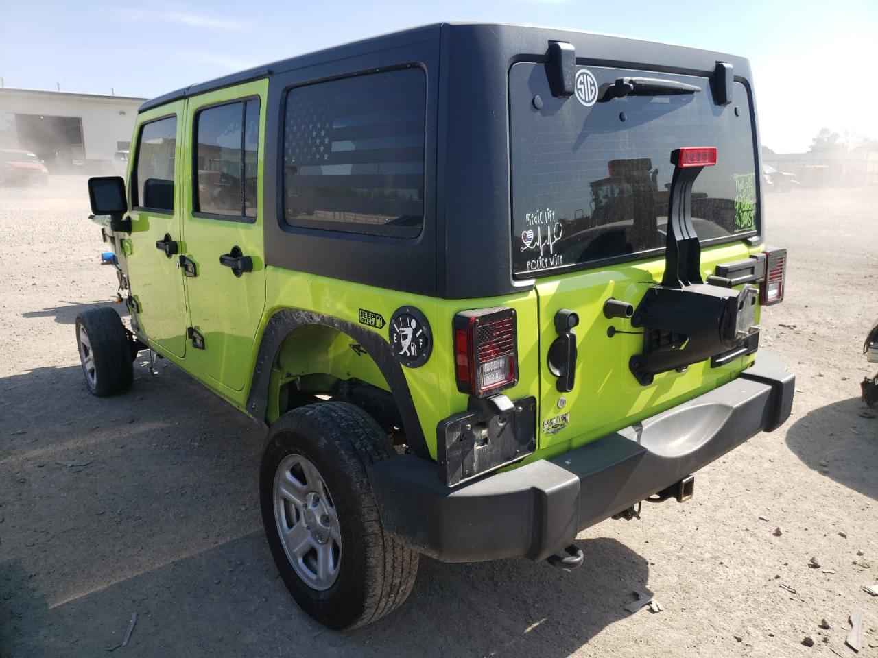 Photo 15 from auction – 2016 JEEP WRANGLER U with VIN 1C4BJWDG3GL334600