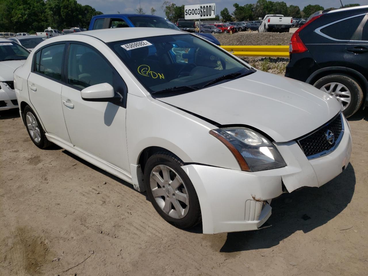 Photo 1 from auction – 2010 NISSAN SENTRA with VIN 3N1AB6AP0AL692040