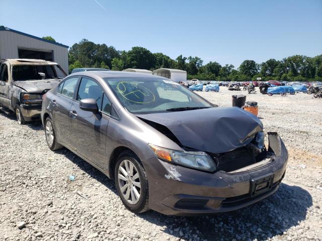 HONDA CIVIC EX 2012 with VIN 19XFB2F82CE353395 - Photo from auction