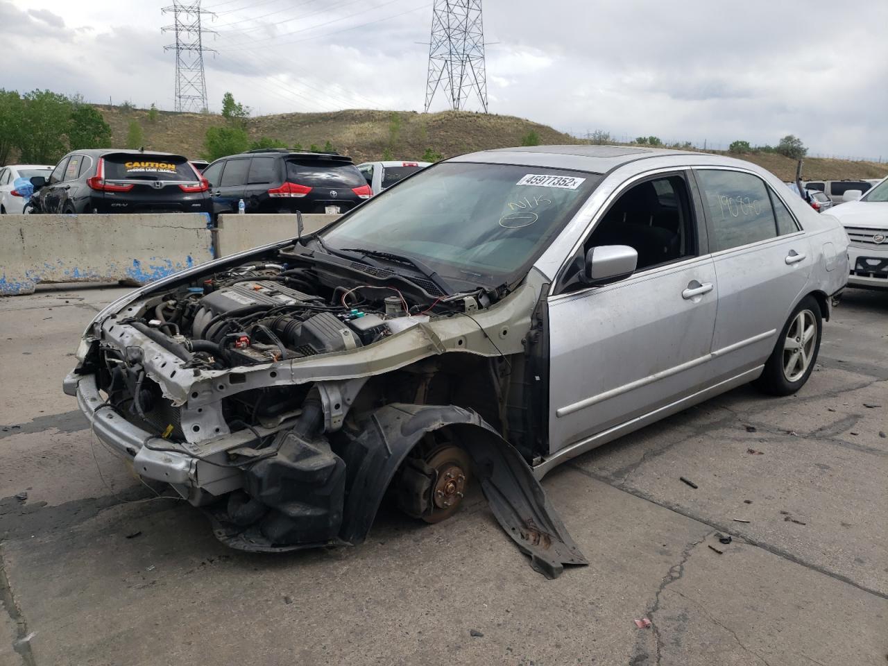 Photo 15 from auction – 2004 HONDA ACCORD EX with VIN 1HGCM56744A154392