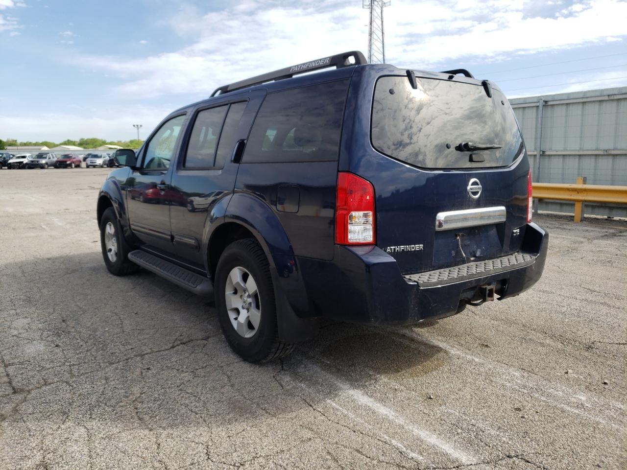 Photo 3 from auction – 2007 NISSAN PATHFINDER with VIN 5N1AR18W67C635186