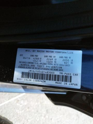 Photo 10 from auction – 2016 MAZDA 6 TOURING with VIN JM1GJ1V54G1483003