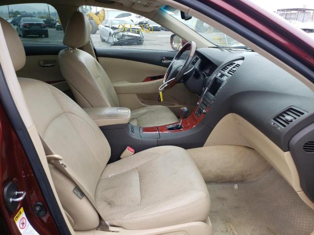 Photo 5 from auction – 2007 LEXUS ES 350 with VIN JTHBJ46GX72076176