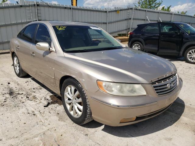 HYUNDAI AZERA SE 2008 with VIN KMHFC46F48A282259 - Photo from auction