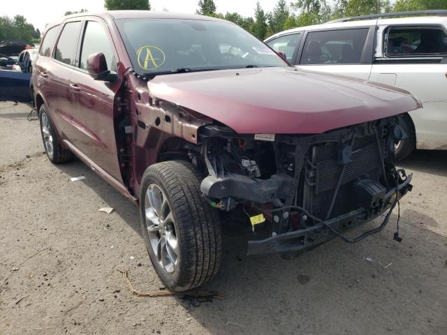 DODGE DURANGO GT 2019 with VIN 1C4RDJDG8KC605958 - Photo from auction