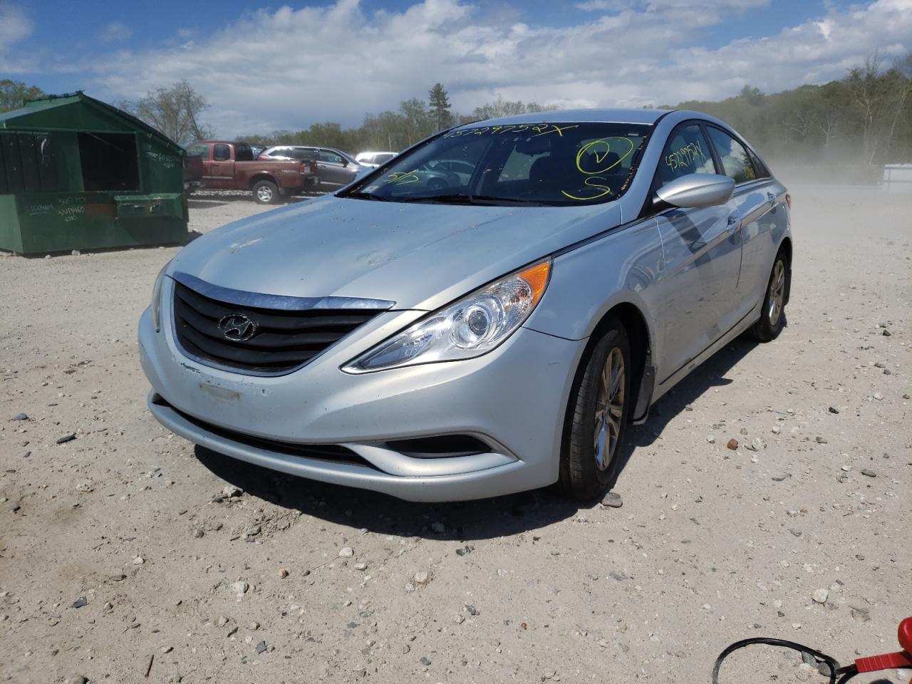 Photo 2 from auction – 2012 HYUNDAI SONATA GLS with VIN 5NPEB4AC4CH443761
