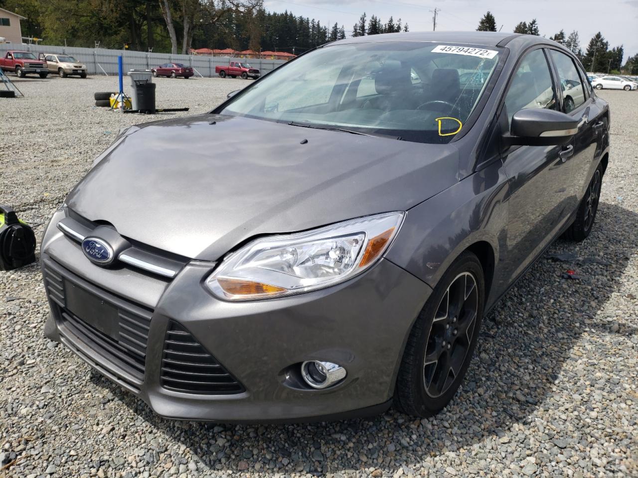 Photo 2 from auction – 2013 FORD FOCUS SE with VIN 1FADP3F26DL108270