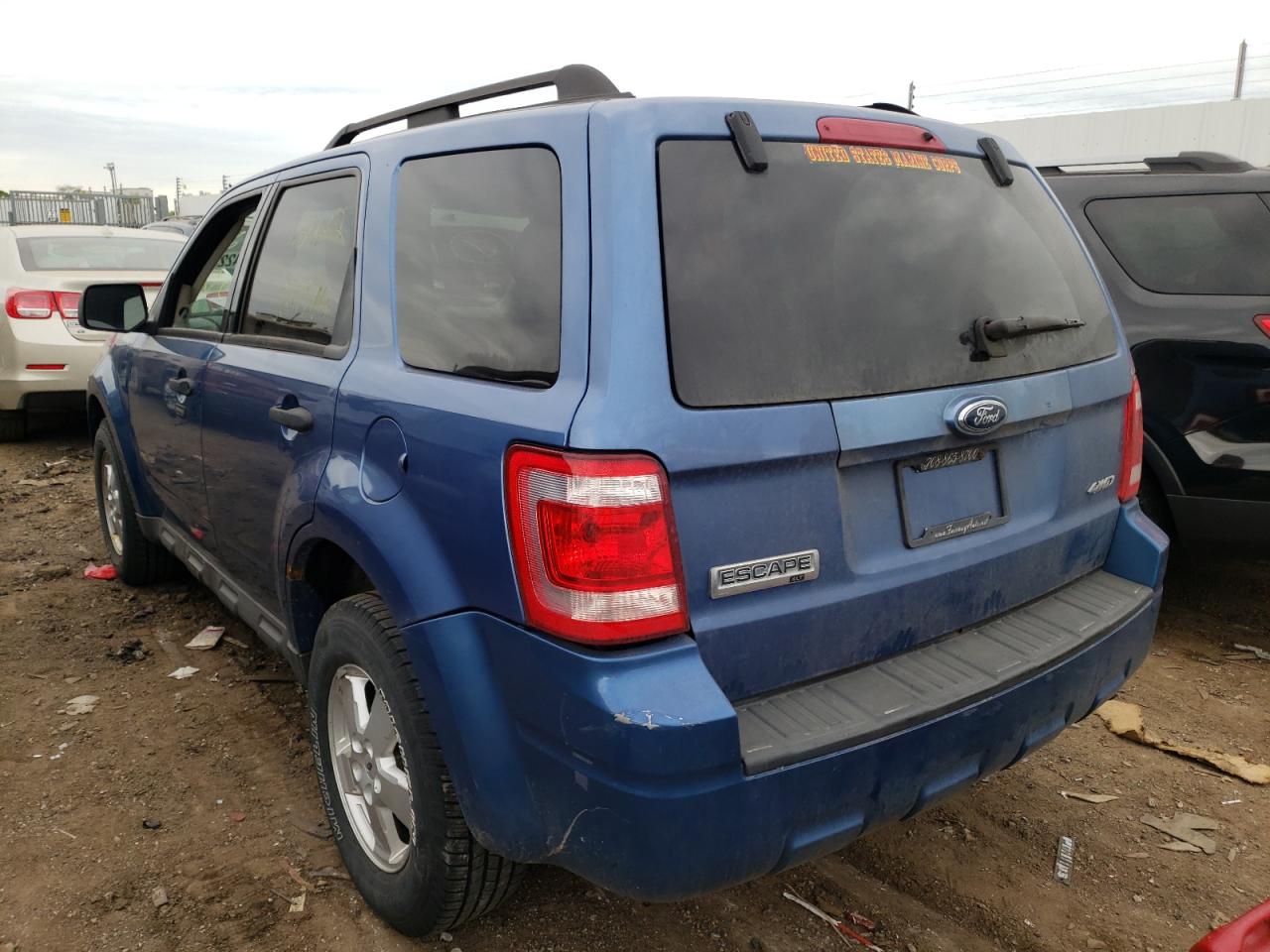 Photo 3 from auction – 2009 FORD ESCAPE with VIN 1FMCU93769KC03485