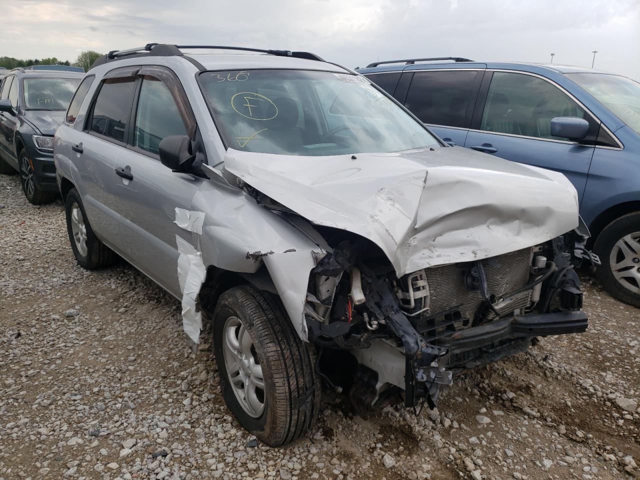 Photo 1 from auction – 2008 KIA SPORTAGE E with VIN KNDJE723X87542943