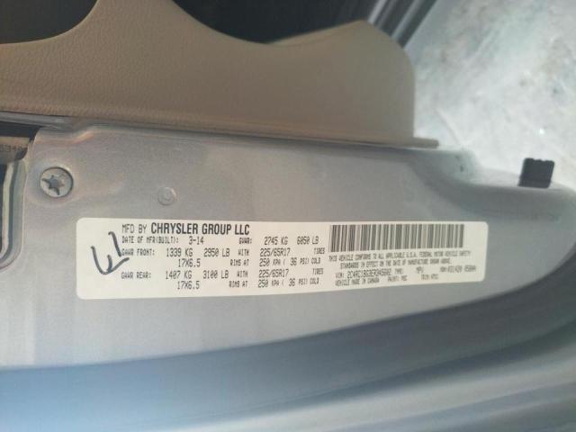 Photo 10 from auction – 2014 CHRYSLER TOWN & COU with VIN 2C4RC1BG3ER345602