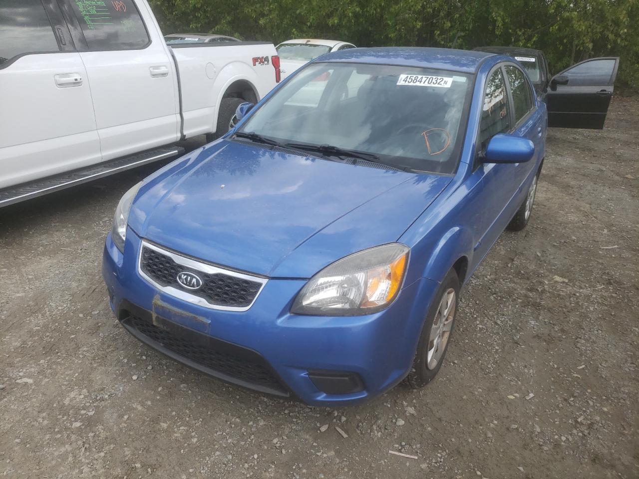 Photo 2 from auction – 2010 KIA RIO LX with VIN KNADH4A32A6635355