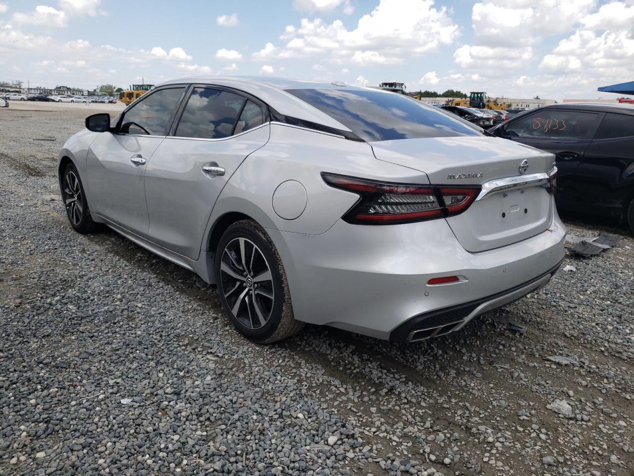 Photo 3 from auction – 2022 NISSAN MAXIMA SV with VIN 1N4AA6CV5NC504034
