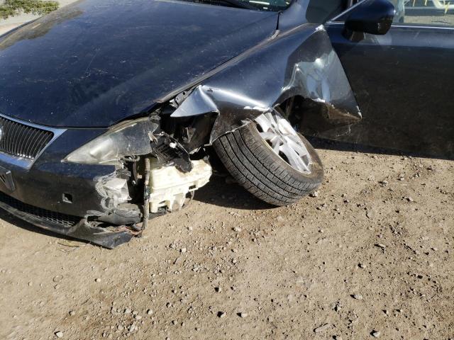 Photo 9 from auction – 2007 LEXUS IS 250 with VIN JTHBK262675034799