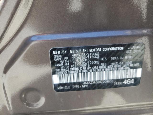 Photo 10 from auction – 2017 MITSUBISHI OUTLANDER with VIN JA4AZ3A36HZ009632