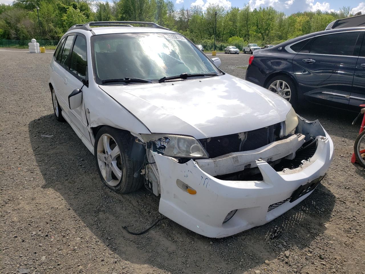 MAZDA PROTEGE PR 2002 with VIN JM1BJ245821599959 - Photo from auction