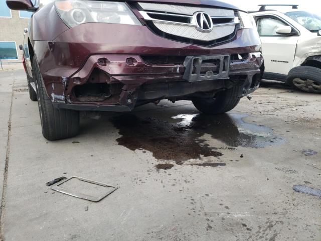 Photo 9 from auction – 2007 ACURA MDX TECHNO with VIN 2HNYD28377H542598