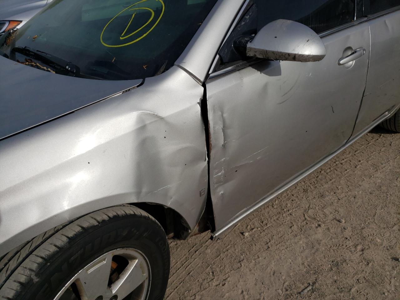 Photo 9 from auction – 2008 CHEVROLET IMPALA LT with VIN 2G1WT58N989120176