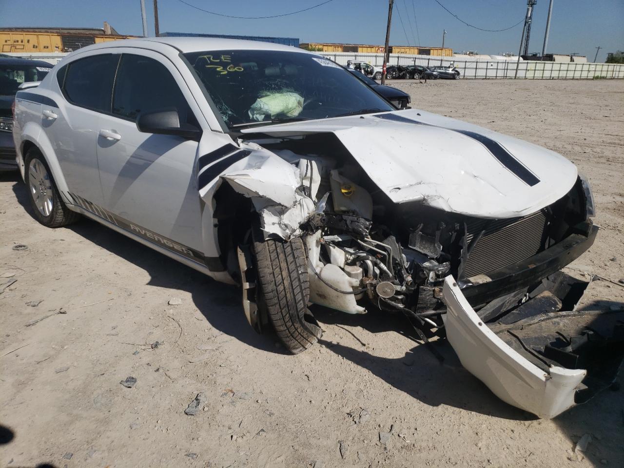 DODGE AVENGER SE 2013 с VIN 1C3CDZAB5DN544027 - Фото с аукциона