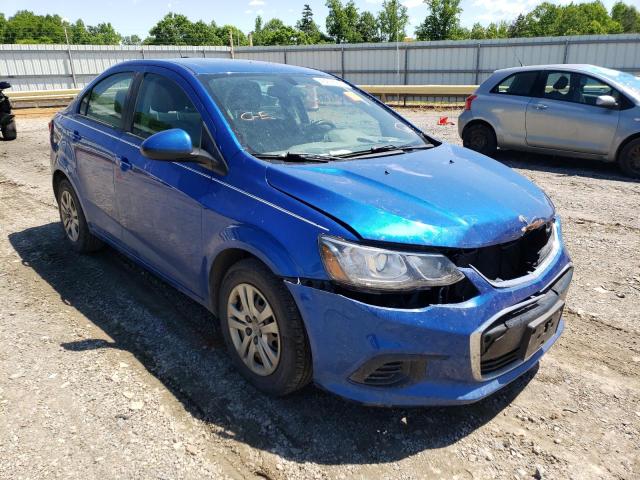 CHEVROLET SONIC LS 2017 with VIN 1G1JB5SG5H4119861 - Photo from auction