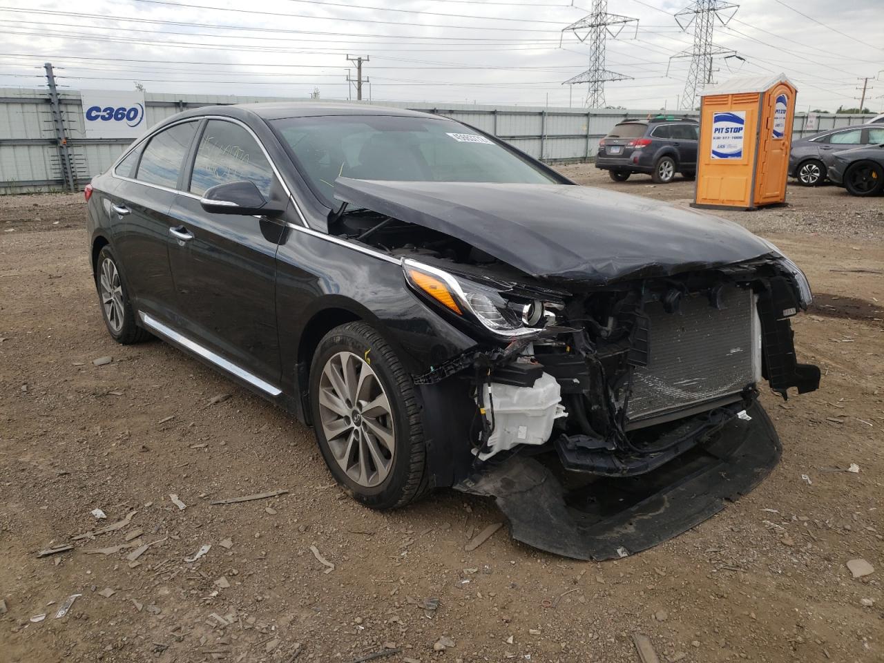 Photo 1 from auction – 2016 HYUNDAI SONATA SPO with VIN 5NPE34AF2GH352548