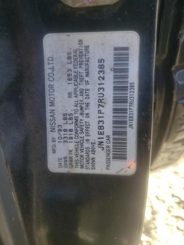 Photo 10 from auction – 1994 NISSAN SENTRA E with VIN JN1EB31P7RU312385